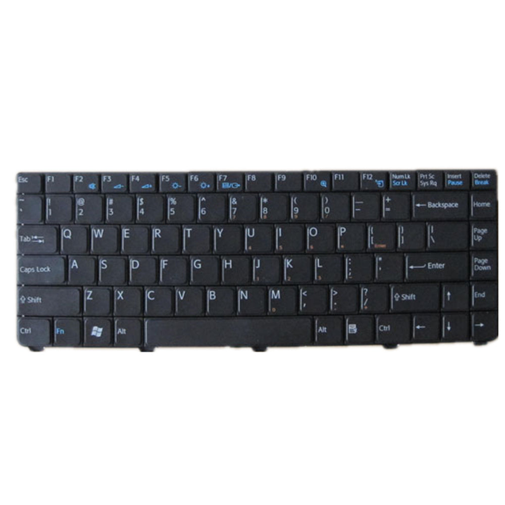 Laptop Keyboard For SONY VGN-NR VGN-NR110E VGN-NR115E VGN-NR120E VGN-NR123E VGN-NR140E VGN-NR160E VGN-NR160N VGN-NR180E VGN-NR180N VGN-NR185E VGN-NR220E VGN-NR498E VGN-NR498D Colour Black US united states Edition