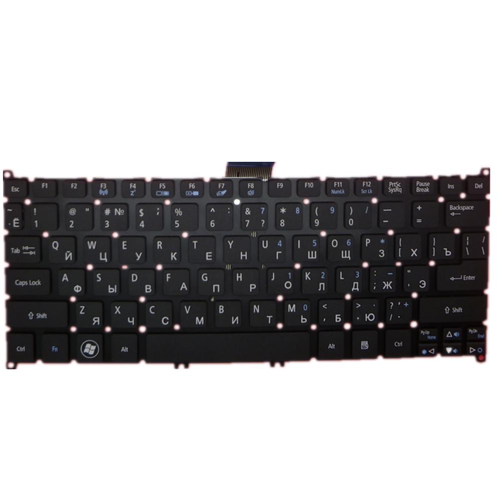 Laptop keyboard for ACER For TravelMate B115-M B115-MP Colour Black RU Russian Edition