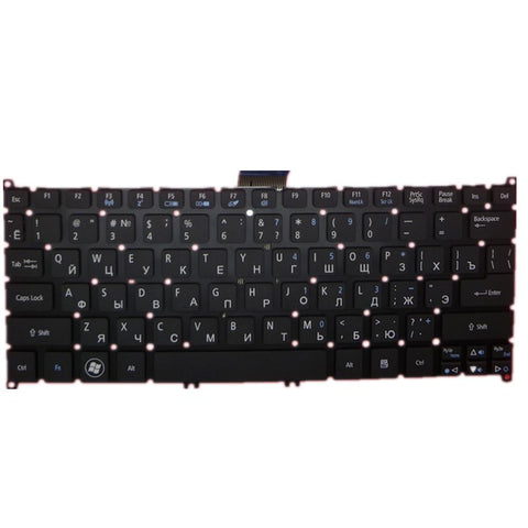 Laptop keyboard for ACER For Aspire R5-431 R5-431T Colour Black RU Russian Edition