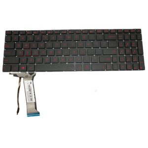 Notebook Keyboard For ASUS N751  US UK JP FR