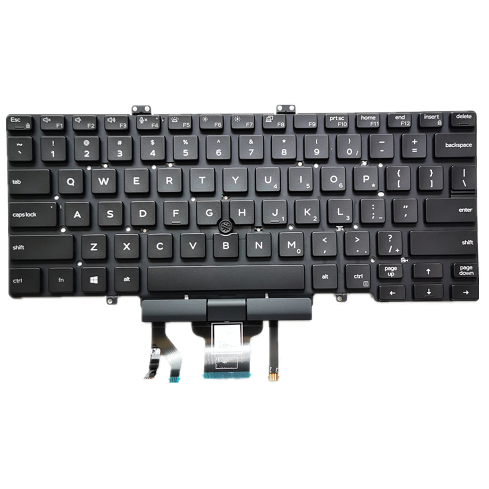 Laptop Keyboard For Dell Latitude 7300 Black US United States Edition