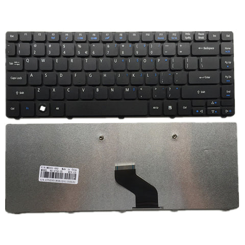 Laptop keyboard for ACER For Aspire 3750 3750G 3750Z 3750ZG Colour Black US united states edition