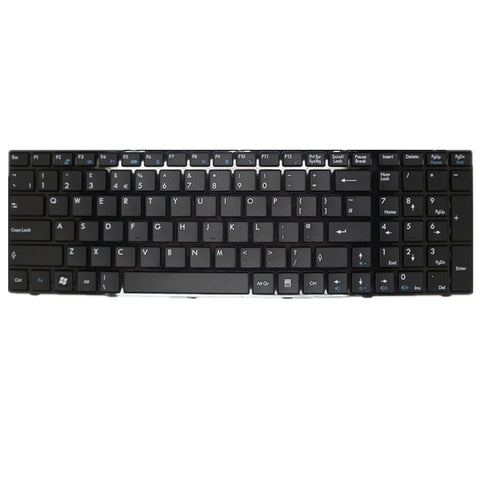 Laptop Keyboard For MSI GS75 Black UK United Kingdom Edition