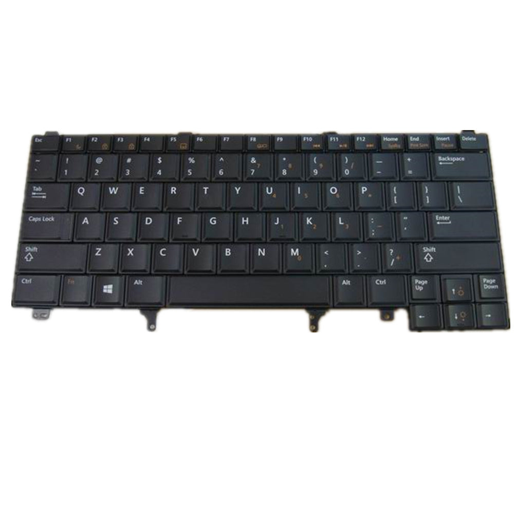 Laptop Keyboard For Dell Latitude 5420 Rugged Black US United States Edition