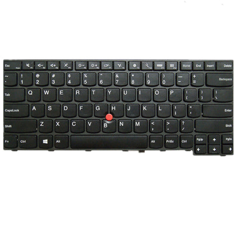 Laptop Keyboard For LENOVO For Thinkpad Edge E440 Edge E445 Colour Black US UNITED STATES Edition