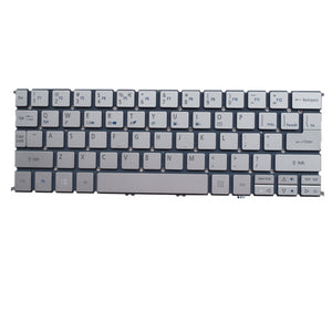 Laptop Keyboard For ACER For Aspire S7-392 Silver US United States Edition