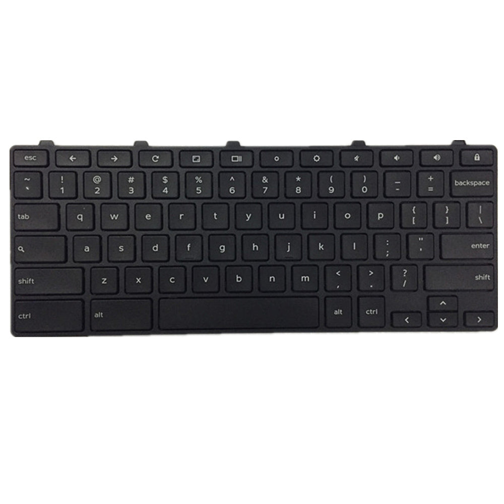 Laptop Keyboard For Dell Chromebook 13 3380 Black US United States Edition