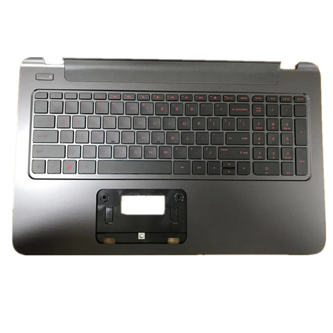 Laptop Upper Case Cover C Shell & Keyboard For HP Pavilion 15-P 15-p000 15-p100 15-p200 15-p300 15-p200 (Touch) 15-p074tx p098tx Black 762533-001
