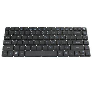 Laptop Keyboard For ACER For TravelMate X349-M Black US United States Edition
