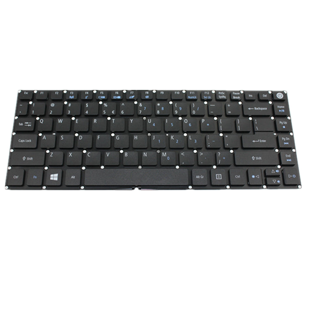 Laptop Keyboard For ACER For TravelMate P40-51 Black US United States Edition
