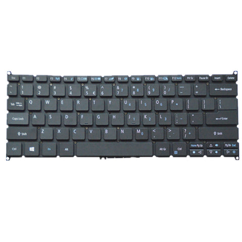 Laptop keyboard for ACER For Spin SP513-51 SP513-52N SP513-52NP SP513-53N Colour Black US united states edition With backlight