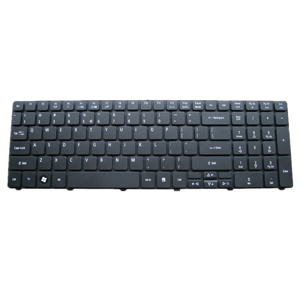 Laptop keyboard for ACER For Aspire 5738 5738DG 5738DZG 5738G 5738PG 5738PZG 5738Z 5738ZG 5739 5739G Colour Black US united states edition