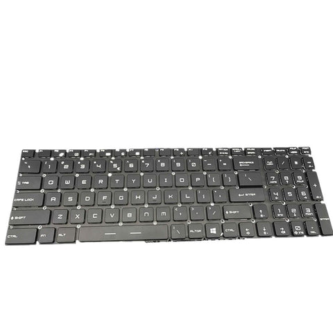 Laptop Keyboard For MSI For Creator 17M Black US United States Edition