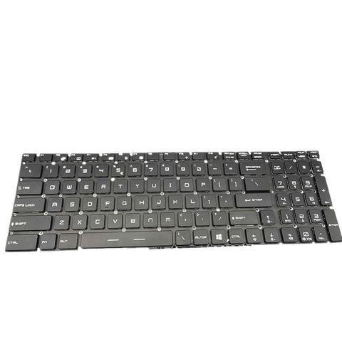 Laptop Keyboard For MSI WE75 Black US United States Edition