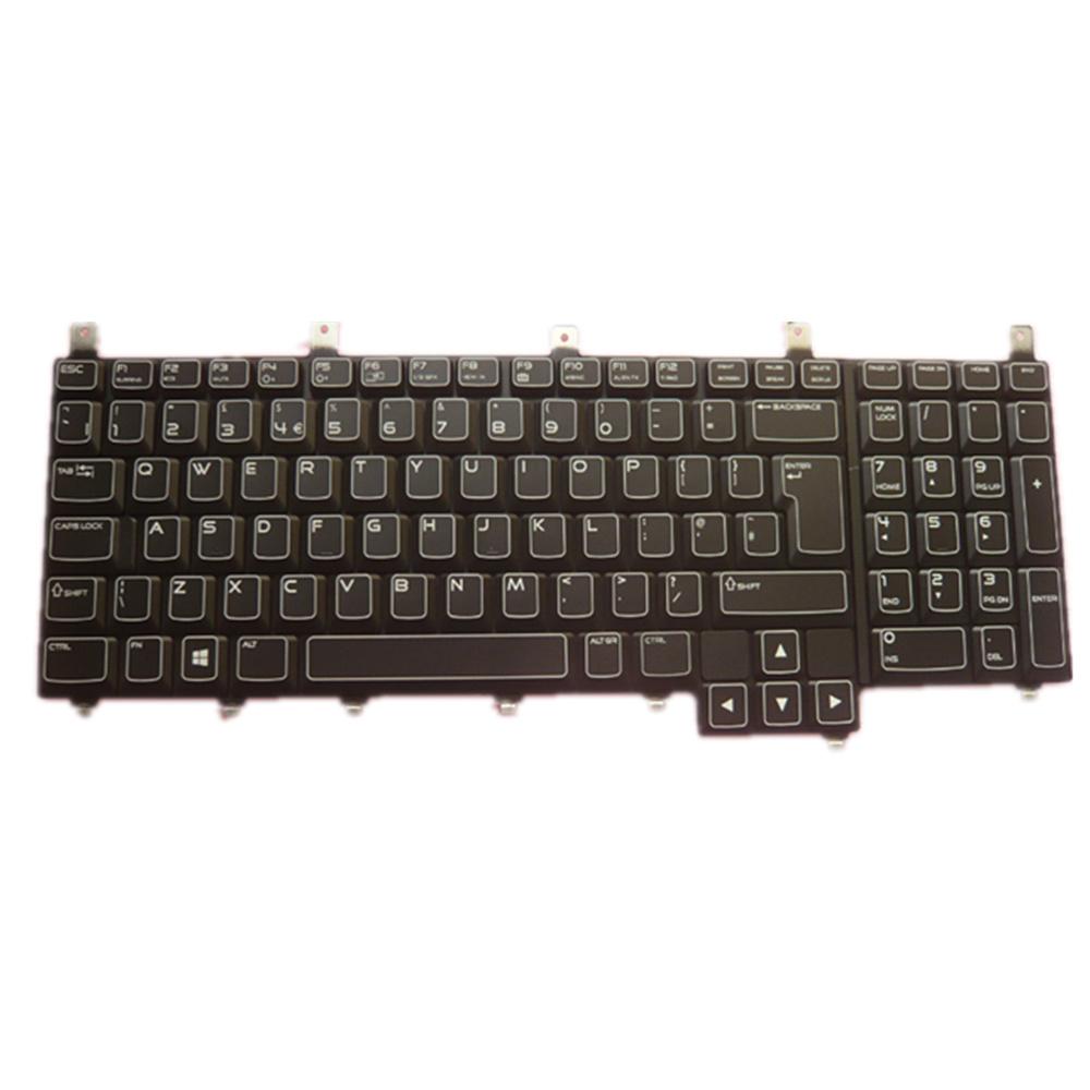 Laptop Keyboard For DELL Alienware M15x M15x R4 Black UK United Kingdom edition 