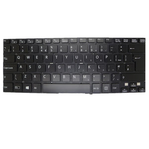 Laptop Keyboard For SONY SVE14 SVE14125CXP SVE14125CXW SVE14126CXB SVE14126CXP SVE14126CXW SVE141290X SVE1412BCXB SVE1412CCXB SVE1412CCXP SVE1412CCXW  Colour Black UK United Kingdom Edition