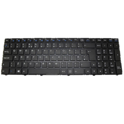 Laptop Keyboard For CLEVO N250JU N250LU N251JU N251LU Colour black UK United Kingdom Edition 